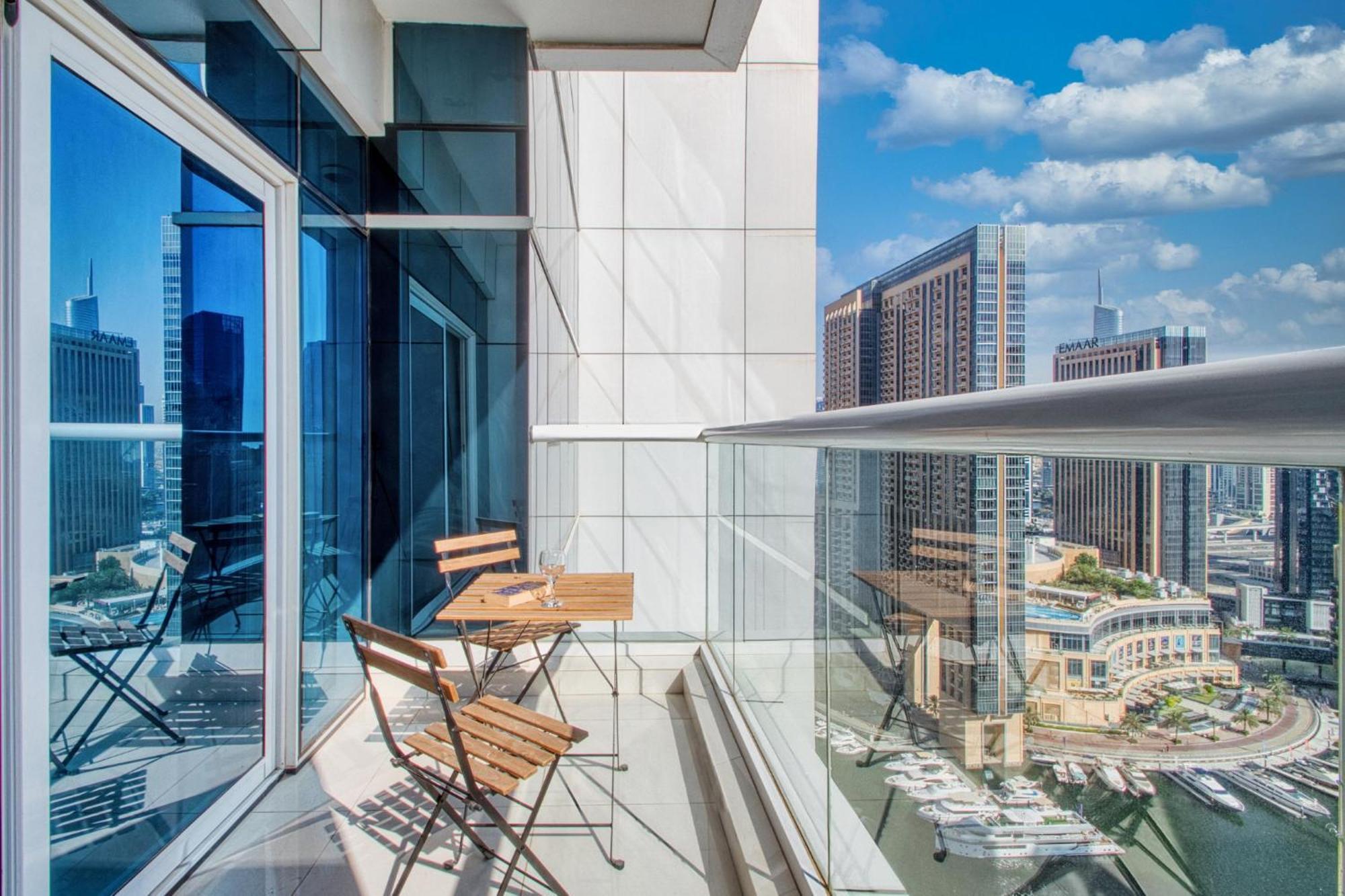 Iconic 2Br With Marina Views Apartment Дубай Екстериор снимка
