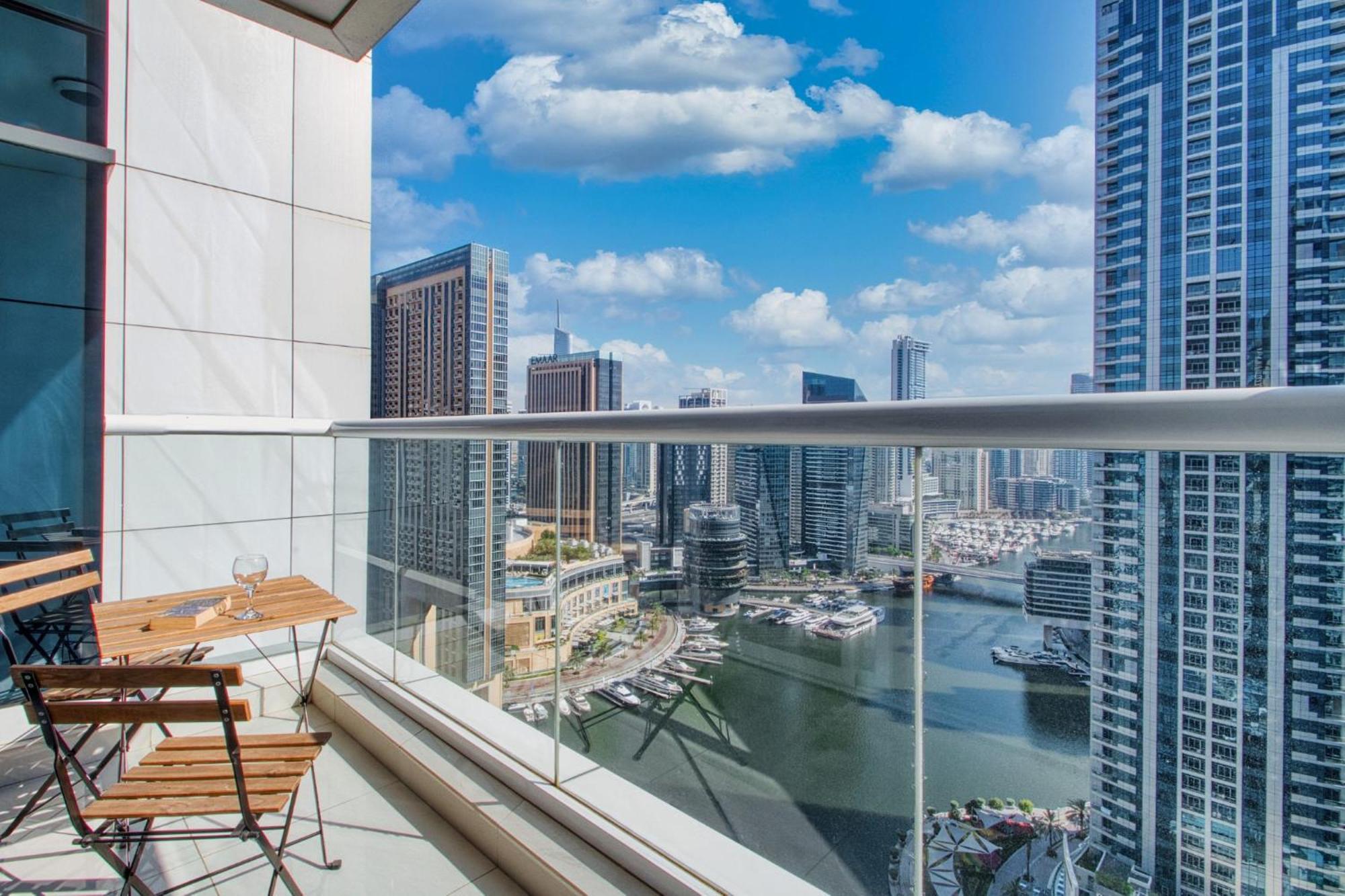 Iconic 2Br With Marina Views Apartment Дубай Екстериор снимка